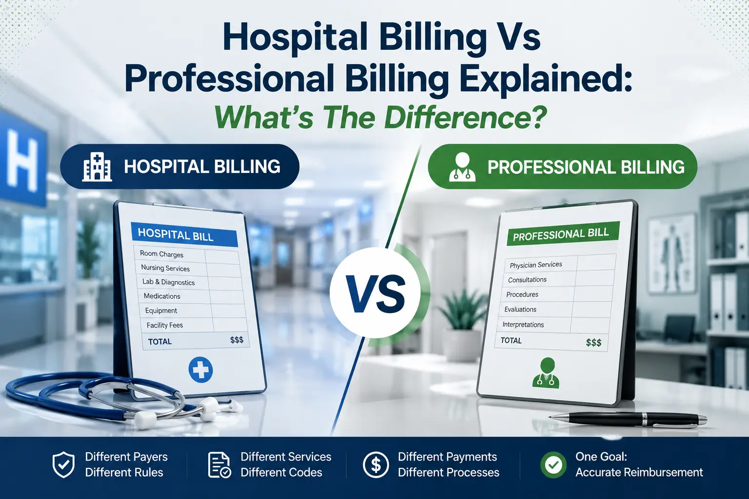 Hospital Billing vs Professional Billing