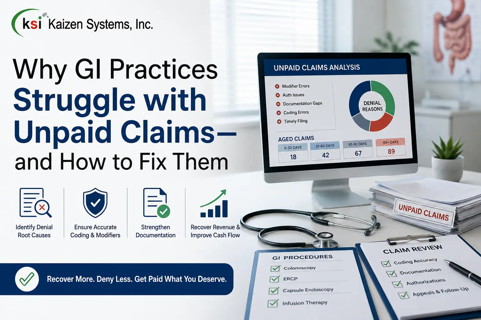 Recover Unpaid GI Claims